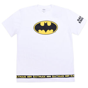 EPlus Pánské tričko - Batman bílé Velikost - děti: M
