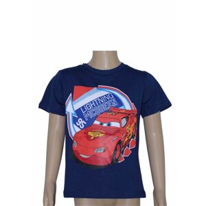 Setino Chlapecké tričko - Auta McQueen tmavě modré Velikost - děti: 128