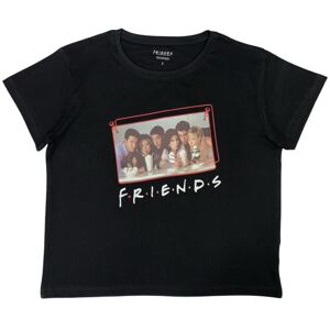 EPlus Dámské triko - Friends černé Velikost - dospělý: M