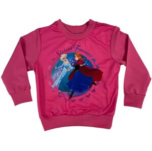 Setino Dívčí mikina - Frozen růžová Velikost - děti: 98