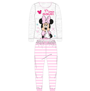 EPlus Dívčí pyžamo - Minnie Mouse růžové Velikost - děti: 134