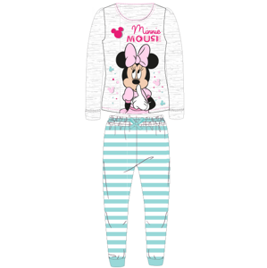 EPlus Dívčí pyžamo - Minnie Mouse zelené Velikost - děti: 116