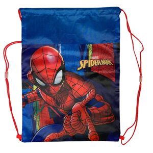 Setino Dětský stahovací batoh - Spiderman modrý