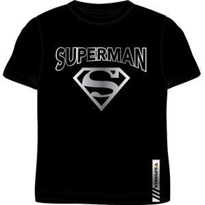 EPlus Pánské tričko - Superman šedé logo Velikost - dospělý: S