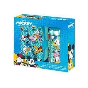 Euroswan Set box na svačinu + láhev - Mickey Mouse a přátelé