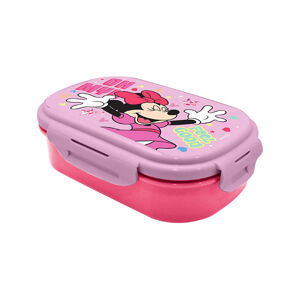 Euroswan Box na svačinu s vidličkou - Minnie Mouse