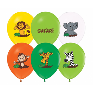 Godan Balóny Safari 5 ks