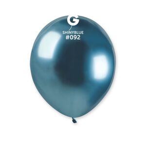 Gemar Balónek chromový - modrý 13 cm