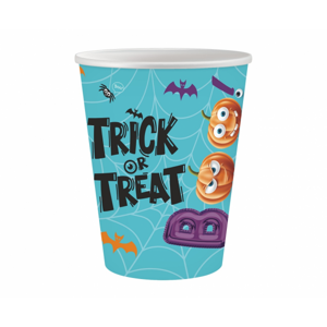 Godan Papírové kelímky - Halloween Trick or Treat 250 ml 6 ks