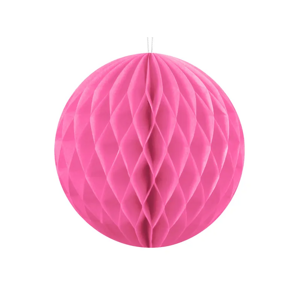 PartyDeco Papírová koule - růžová 10 cm