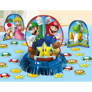 Amscan Dekorace na stůl - Super Mario 23 ks
