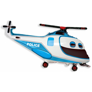 Flexmetal Fóliový balón - Policejní vrtulník
