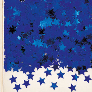 Amscan Konfety - modré hvězdičky