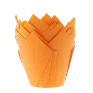 House of Marie Košíčky na muffiny oranžové tulipán 36 ks