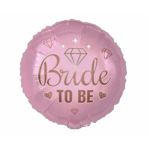 Godan Fóliový balón růžový - Bride to be