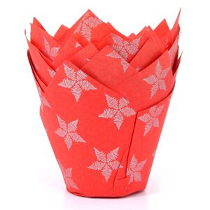 House of Marie Vánoční košíčky na pečení tulipán - Hvězdy 36 ks