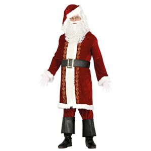 Guirca Pánský kostým - Santa Claus bordó Velikost - dospělý: L