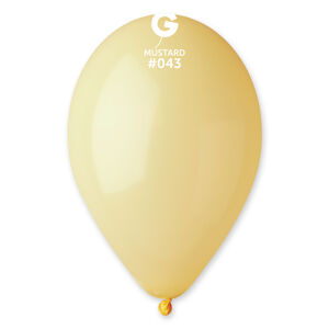 Gemar Balónek pastelový baby žlutá 26 cm