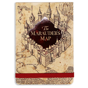 Half Moon Bay Kapesní zápisník Harry Potter - Záškodnická mapa
