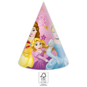 Procos Papierové párty klobúčiky - Disney Princezné
