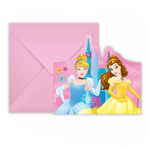Procos Pozvánky - Disney Princezny 6 ks