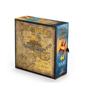 Noble Puzzle Pan Prstenů - Middle earth map