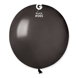 Gemar Balón metalický černý 48 cm