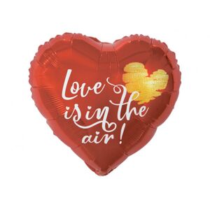 Godan Fóliový balón srdce - Love Is In The Air