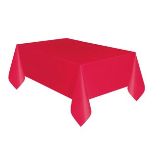 Unique Party Plastový ubrus - červený 137 x 274 cm