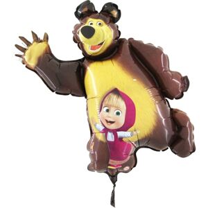 BP Mini fóliový balón - Máša a medveď