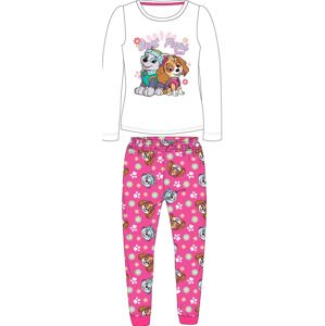 EPlus Dívčí pyžamo - Paw Patrol, bílé Velikost - děti: 98