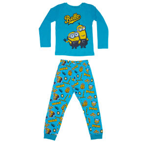 EPlus Chlapecké pyžamo - Mimoni, modré Velikost - děti: 110