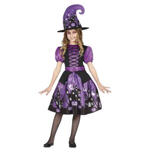 Guirca Detský dievčenský kostým - Fialová čarodejnica Velikost - děti: XL