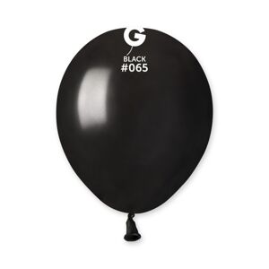 Gemar Balónik - metalický čierny 13 cm