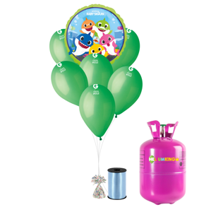 HeliumKing Helium párty set - Baby Shark