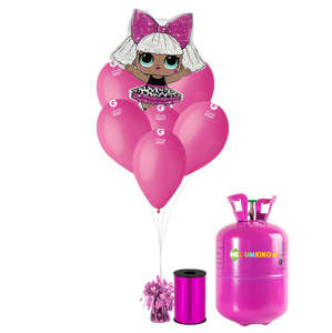 HeliumKing Helium párty set - LOL Glitterati