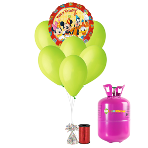 HeliumKing Helium párty set - Mickey Mouse a  přátelé