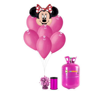 HeliumKing Helium párty set - Minnie Mouse