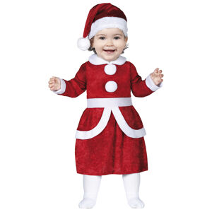 Guirca Dětský kostým pro nejmenší - Máma Santa Claus baby Velikost nejmenší: 12-18 měsíců