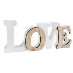 Santex Dřevěná dekorace - Love