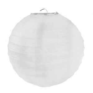 Santex Jednobarevné lampiony 20 cm Barva: Bílá