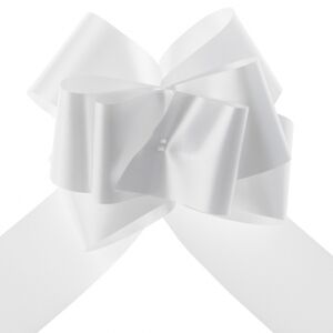 Santex Svatební dekorační mašle Barva: Bílá