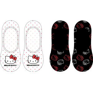 EPlus Sada 2 párů dámských ponožek - Hello Kitty mix Obuv: 39/42
