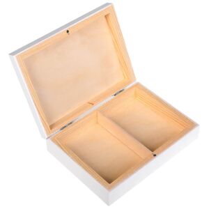 Fenwit Dřevěná krabička s magnetem - bílá