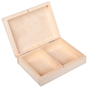 Fenwit Dřevěná krabička s magnetem - přírodní