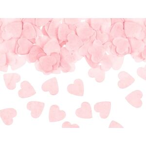 PartyDeco Konfety - Růžová srdíčka 15 g