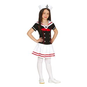 Guirca Dívčí kostým - Malá námořnice Velikost - děti: M