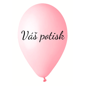 Personal Balónek s textem - Růžový 26 cm