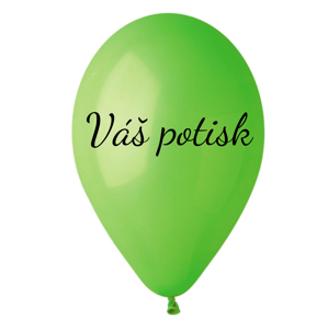 Personal Balónek s textem - Zelený 26 cm