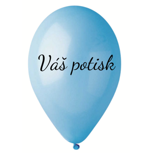 Personal Balónek s textem - Baby modrý 26 cm
